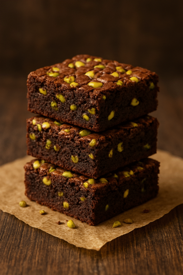 Pistachio Brownies