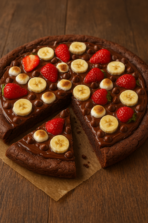 Brownie Pizza